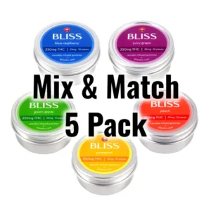 Bliss – 5 Pack Gummies Mix & Match