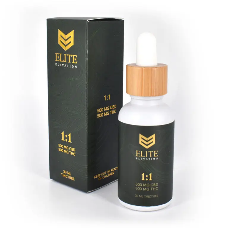 Elite Elevation – 1:1 CBD + THC Tincture - Image 3