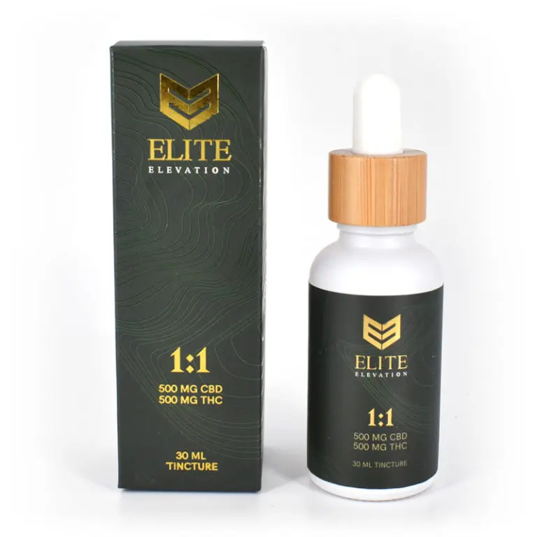 Elite Elevation – 1:1 CBD + THC Tincture
