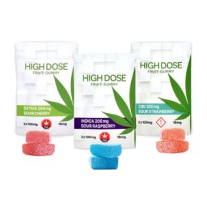 High Dose – Cannabis Fruit Gummies