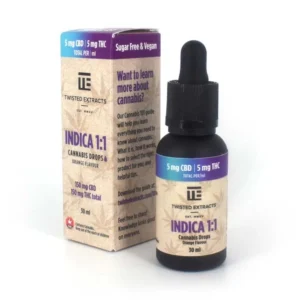 Twisted Extracts – Indica Cannabis Oil Drops